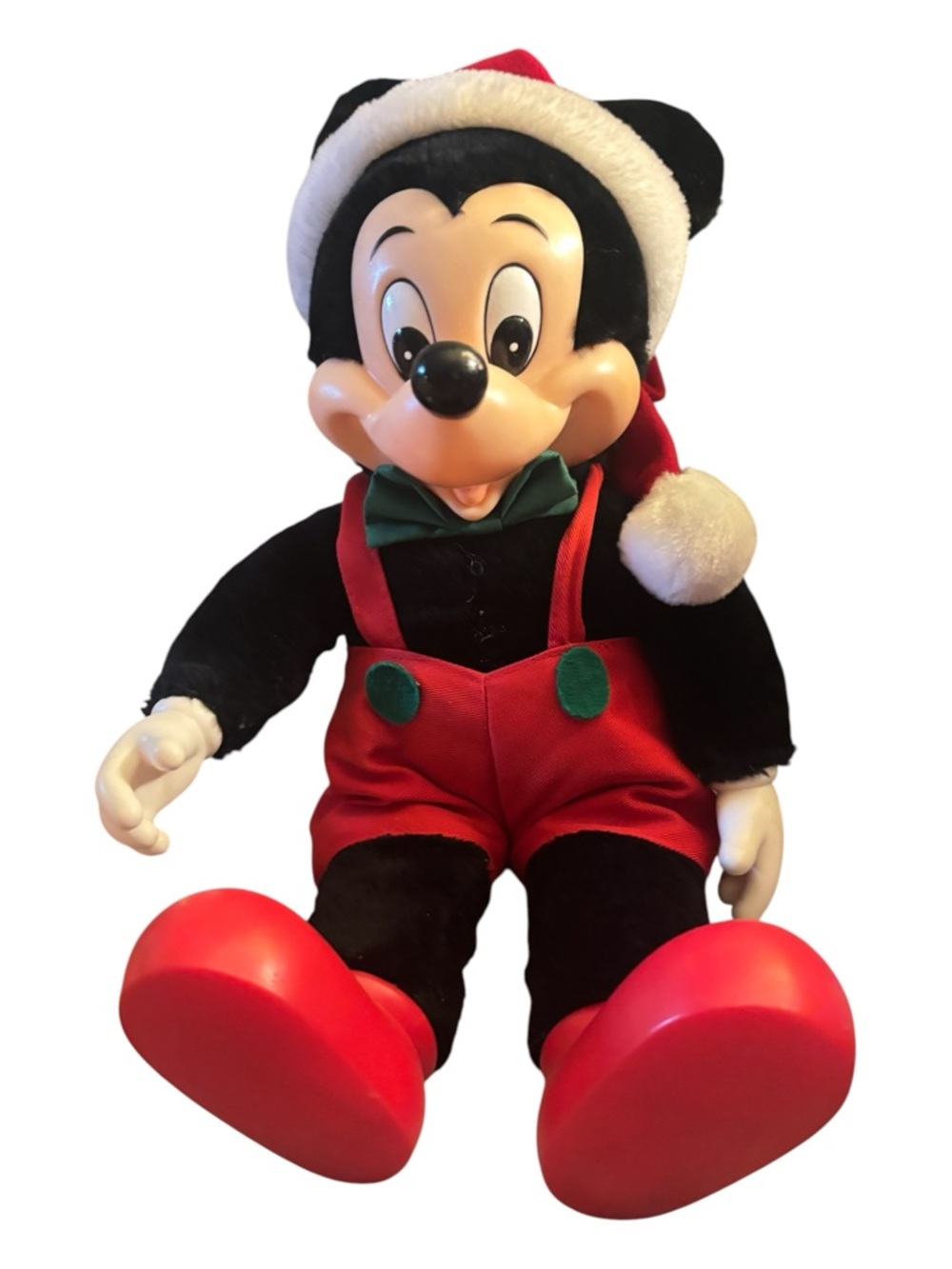 Applause vintage Mickey Mouse Holiday Plush Toy - great condition
